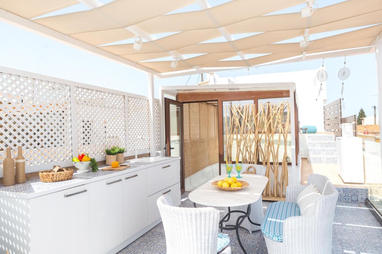 Stema Luxury Escape, Rooftop Jacuzzi & Panoramic Views Atsipopoulo Exteriör bild
