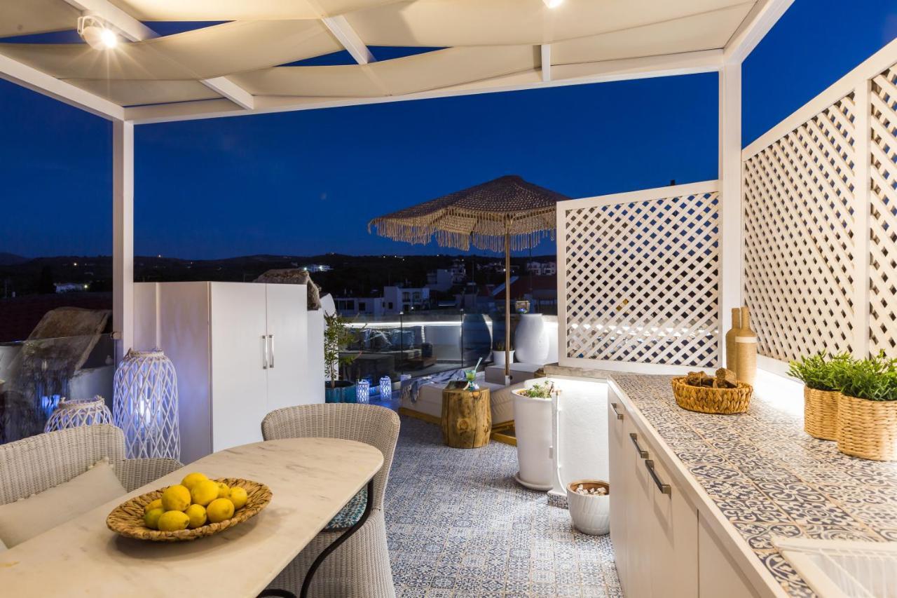 Stema Luxury Escape, Rooftop Jacuzzi & Panoramic Views Atsipopoulo Exteriör bild